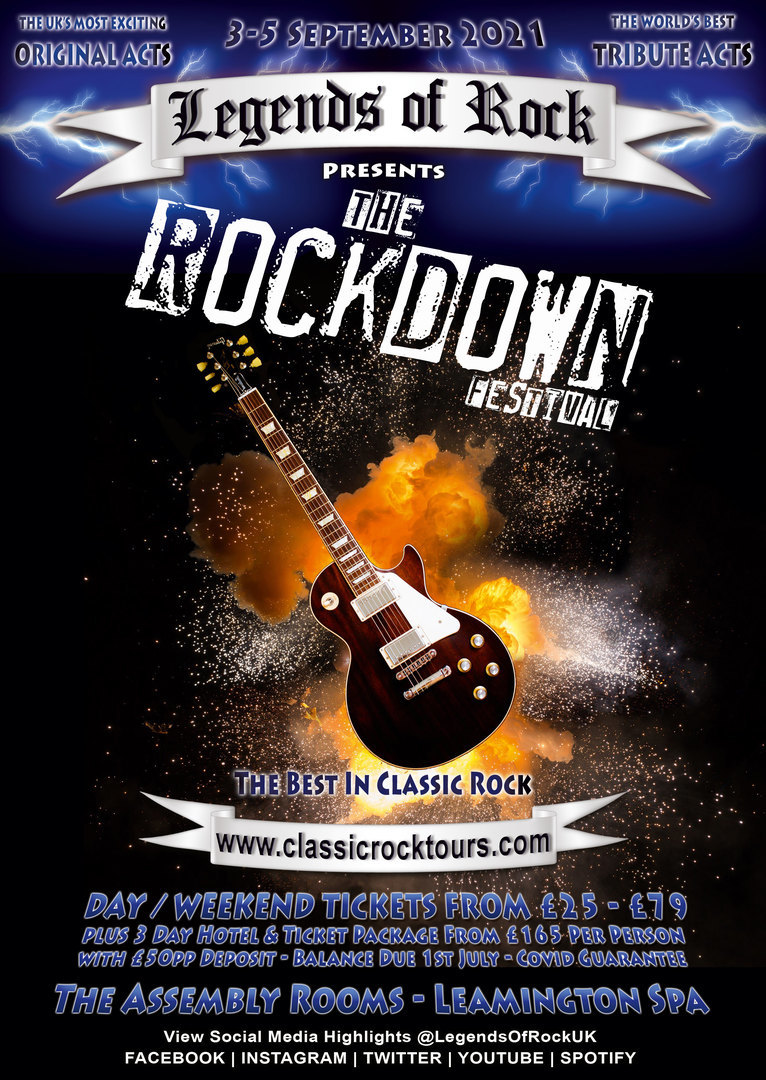The Rockdown Festival - The Assembly Rooms, Leamington Spa, Royal Leamington Spa, England, United Kingdom