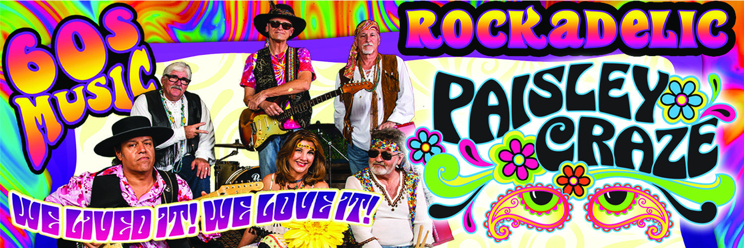 Paisley Craze: Rockadelic '60s Party Band, Lake Placid, Florida, United States