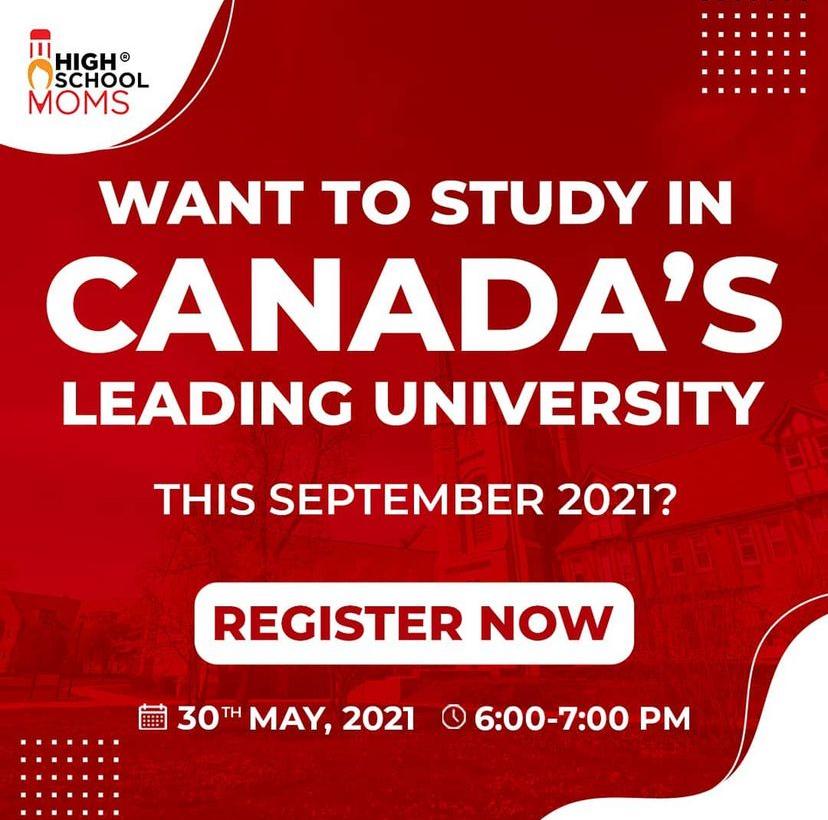 Admission into a leading University in Canada in 2021, Gurgaon, Haryana, India