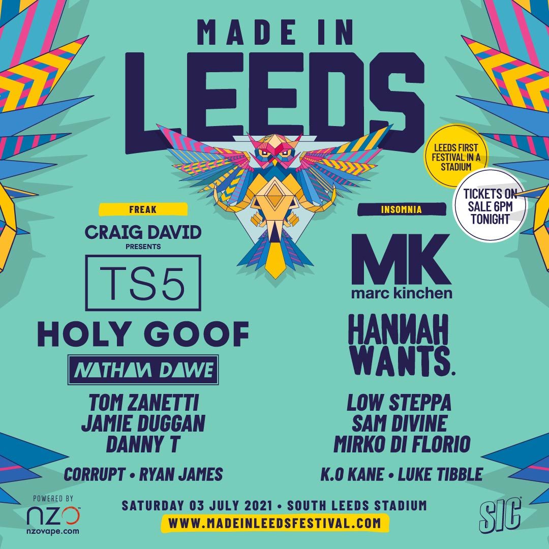 Made in Leeds Festival, Leeds, England, United Kingdom