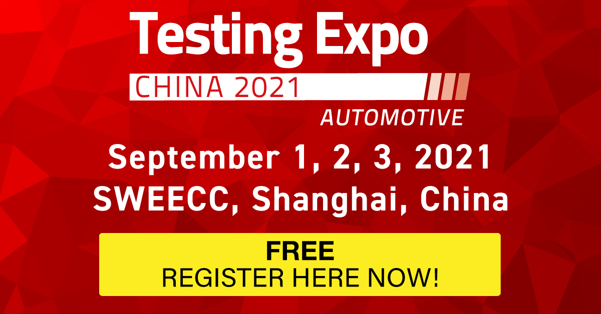 Automotive Testing Expo China 2021 - Shanghai, China, Shanghai Shi, China