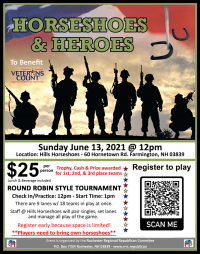 HORSEHOES and HEROES - Player Registration