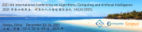 2021 4th International Conference on Algorithms, Computing and Artificial Intelligence (ACAI 2021)