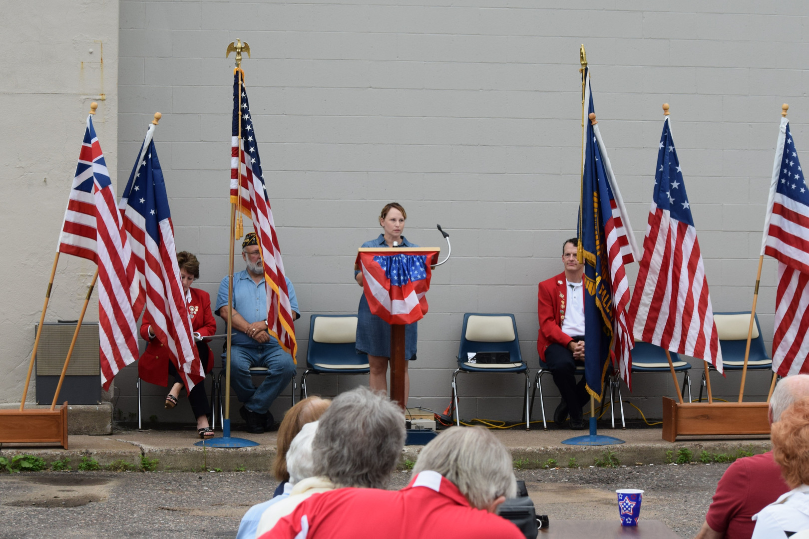 Flag Day Celebration with the Chippewa Falls Elks and American Legion on June 14th, Chippewa Falls, Wisconsin, United States