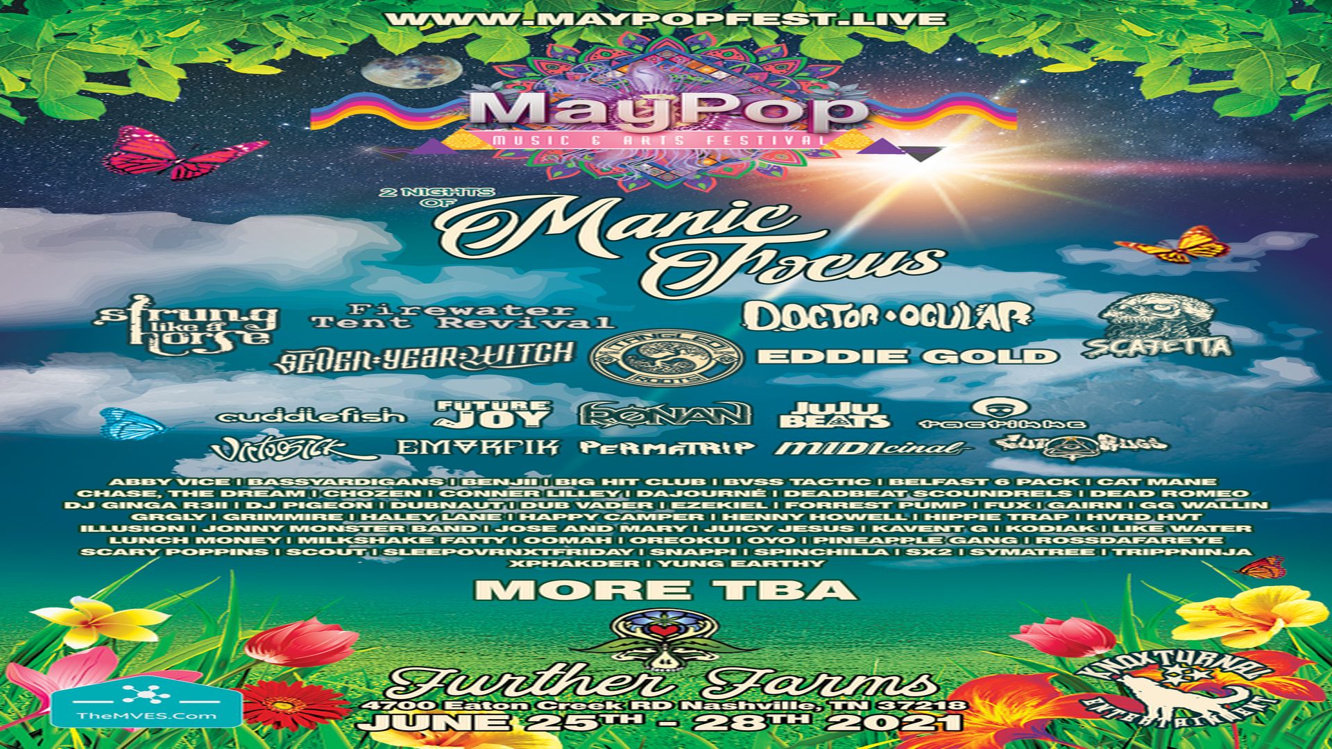 Maypop Music and Arts Festival 2021 Nashville, Tennessee, Nashville, Tennessee, United States