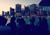 Summer Sunset NYC Cruise Hip Hop vs Reggae® Yacht Skyport Marina Cabana