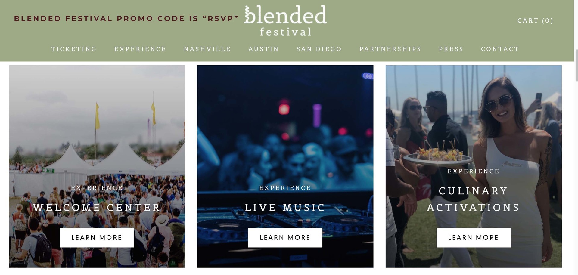 Blended Festival - Promo Code, San Diego, California, United States