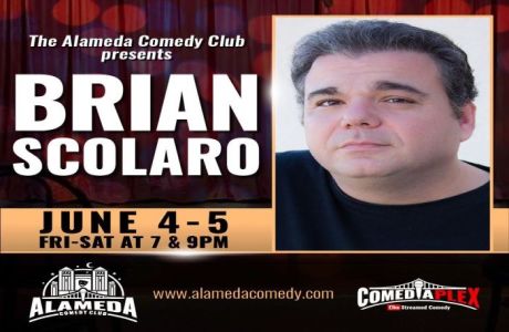Brian Scolaro at the Alameda Comedy Club, Alameda, California, United States