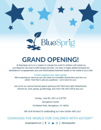 BlueSprig Georgetown Grand Opening Carnival