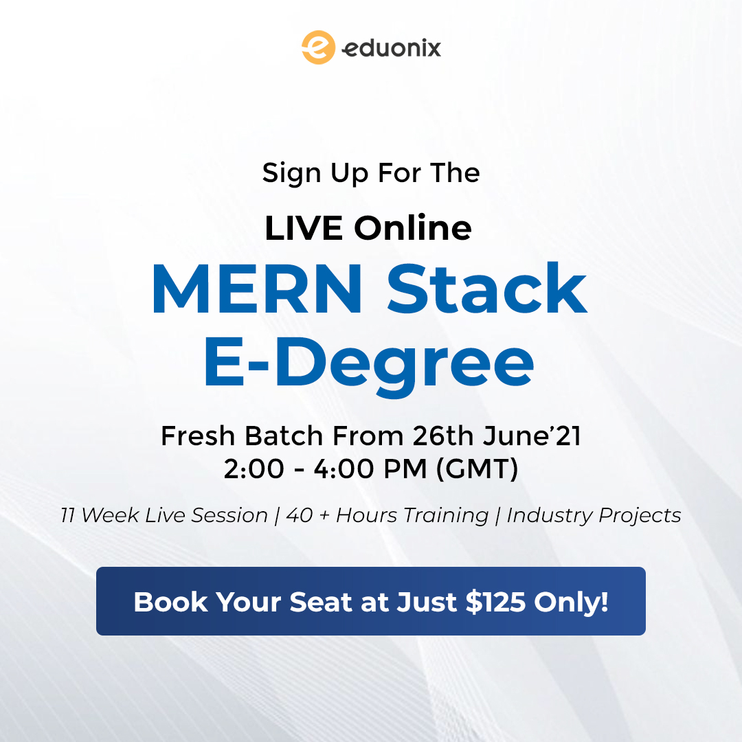 Live Online Training- MERN Stack E-Degree, Mumbai, Maharashtra, India