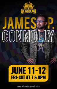 James P Connolly at the Alameda Comedy Club