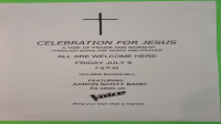 Celebration for Jesus
