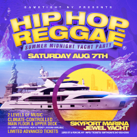 NYC Hip Hop vs Reggae® Midnight Summer Cruise Skyport Marina Jewel Yacht