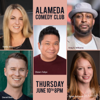 Bay Area Comedy Showcase at the Alameda Comedy Club - Thursday 8pm