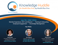 Knowledge Huddle for Health Plan Pros by Health Plan Pros
