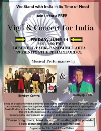 FREE Vigil/Concert for India