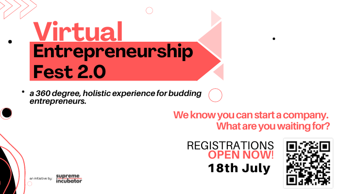 Virtual Entrepreneurship Fest 2.0, PAN INDIA, India