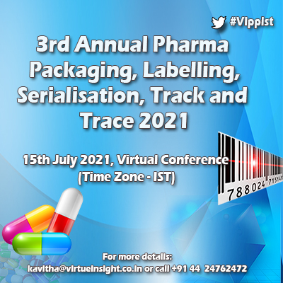 3rd Annual Pharma Packaging, Labelling, Serialization, Track & Trace 2021 (Virtual Conference), Mumbai, Maharashtra, India