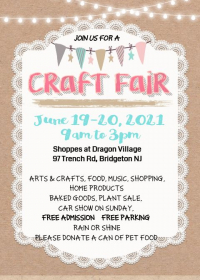 Join Us! June Craft Fair