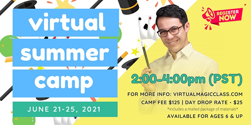 Virtual Magic Camp with Nathaniel Segal!, Los Angeles, California, United States