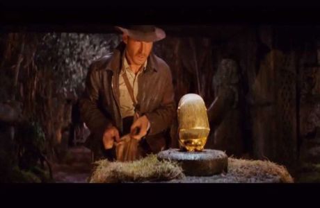Cameo Drive-In Series at Krug Winery - "Indiana Jones and the Raiders of the Lost Ark", Saint Helena, California, United States