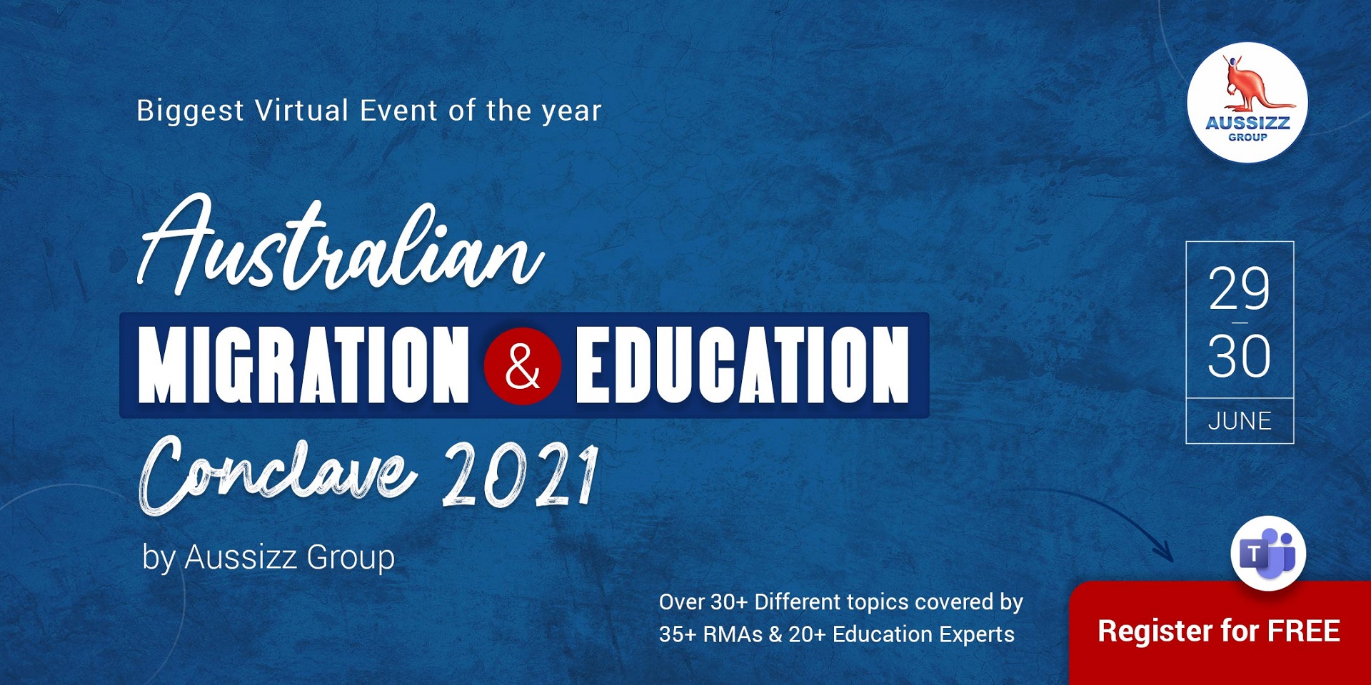 Australian Migration & Education Conclave 2021 by Aussizz Group, Melbourne, Victoria, Australia