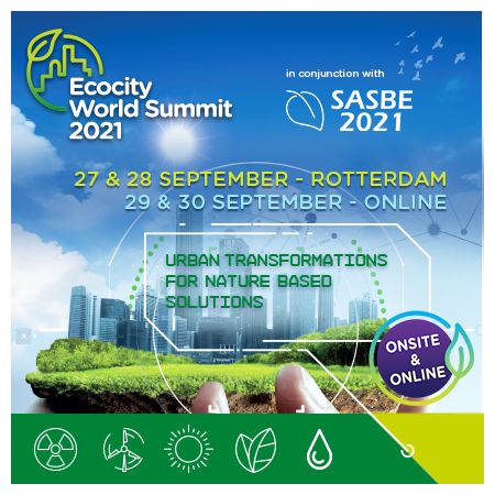 Ecocity World Summit 2021, Online, Netherlands