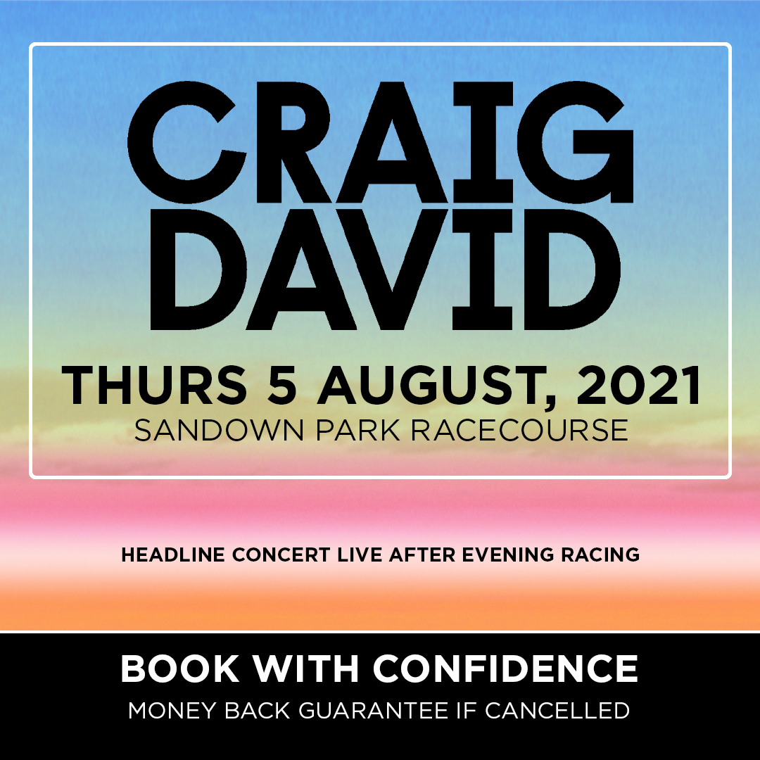 Craig David live at Sandown Park Racecourse!, Esher, England, United Kingdom