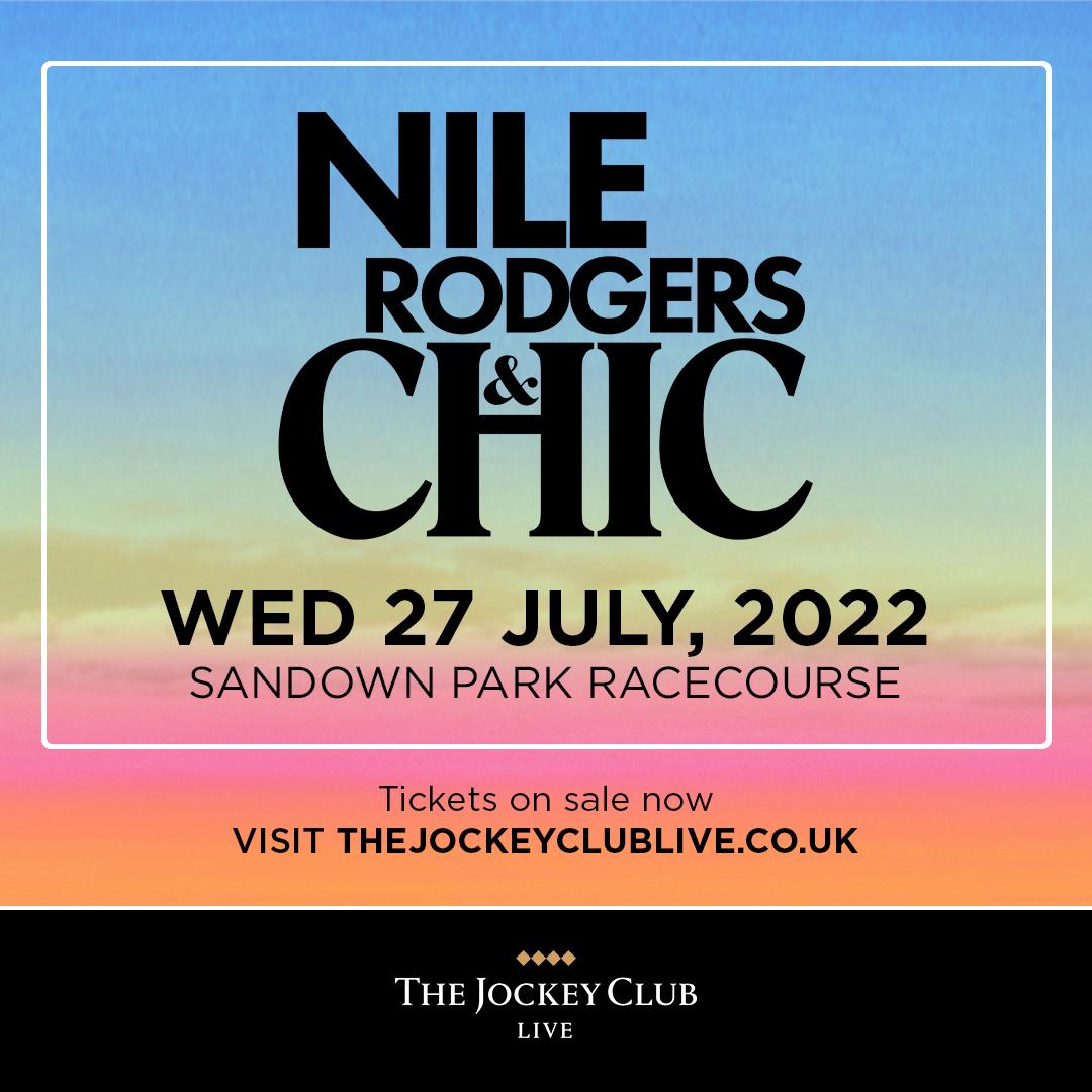 Nile Rodgers and CHIC live at Sandown Park Racecourse!, Esher, England, United Kingdom