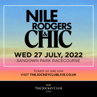 Nile Rodgers and CHIC live at Sandown Park Racecourse!