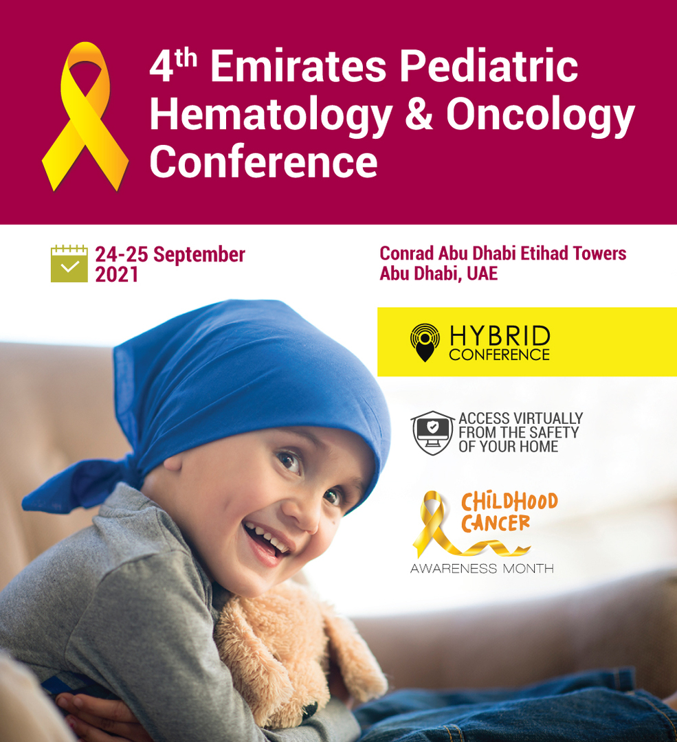 4th Emirates Paediatric Haematology and Oncology Conference (Hybrid Conference), Abu Dhabi, United Arab Emirates