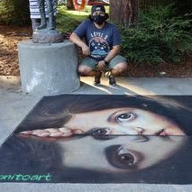 Chalk Art Festival, Santa Clara, California, United States