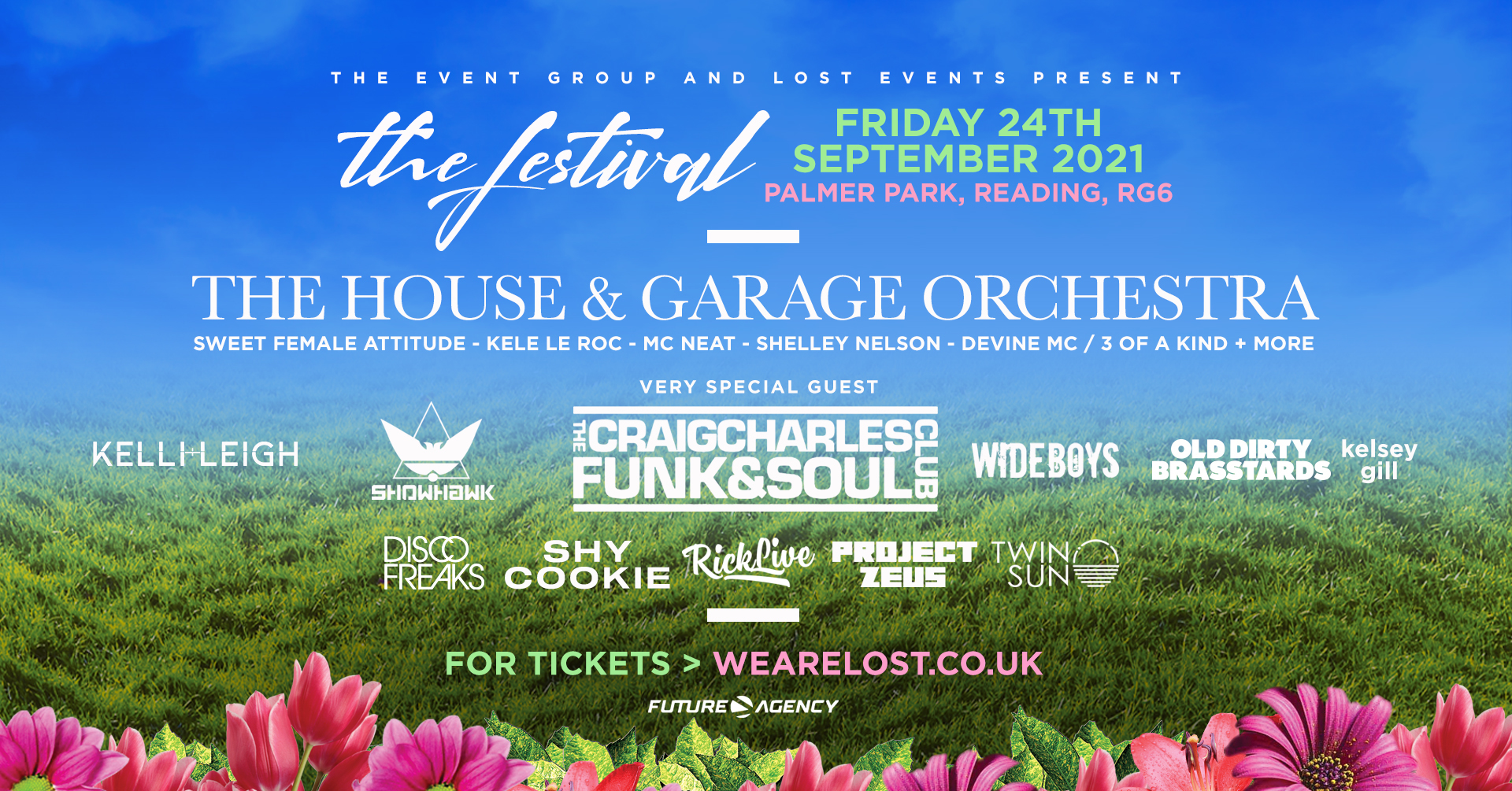 The House and Garage Orchestra : Arrives in Reading, Reading, England, United Kingdom