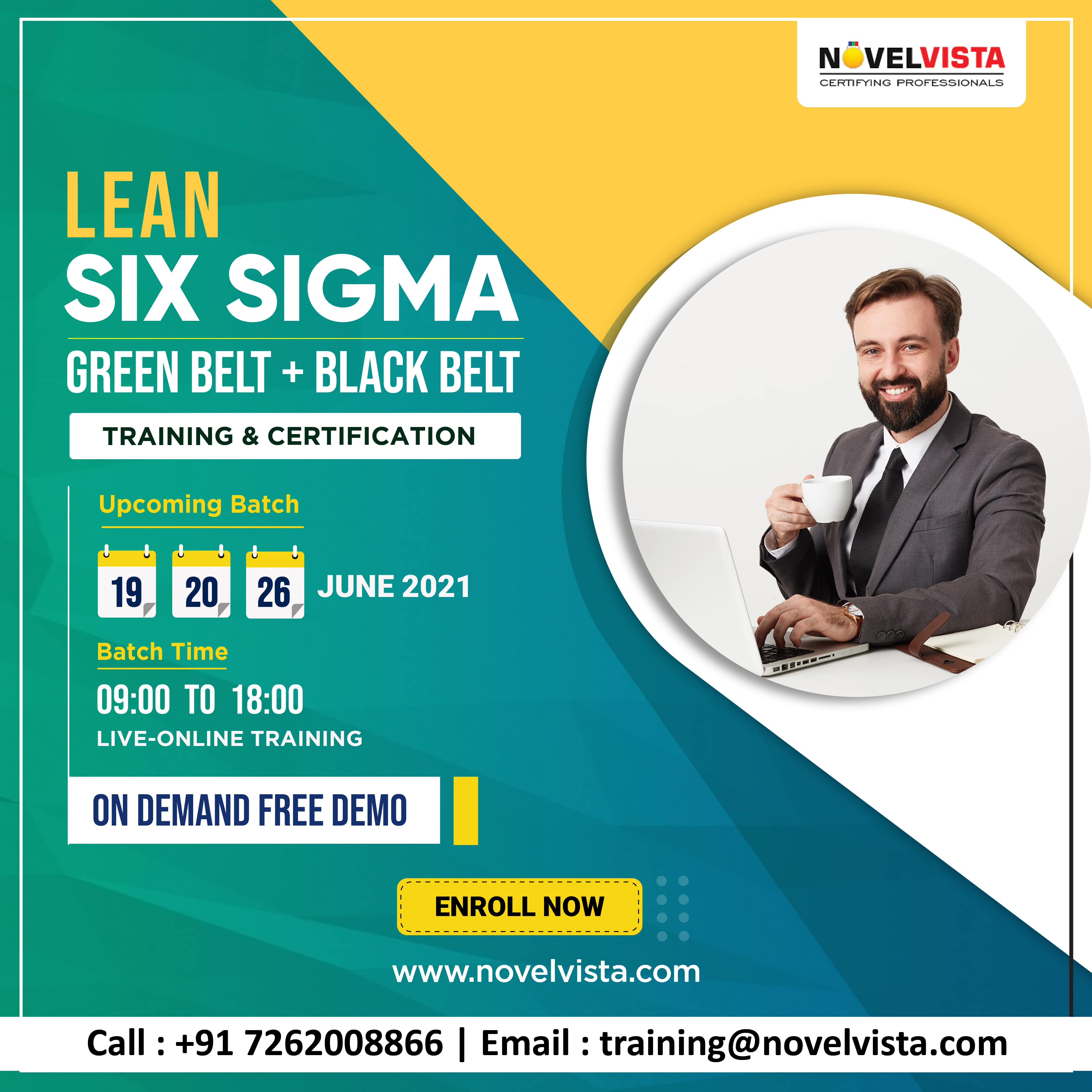 Join Our Lean Six Sigma Green Belt + Black Belt Training and Certification, Chennai, Tamil Nadu, India