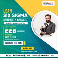 Join Our Lean Six Sigma Green Belt + Black Belt Training and Certification