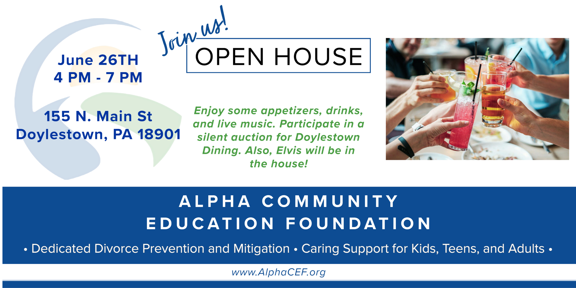 Open House - Alpha Community Education Foundation, Doylestown, Pennsylvania, United States
