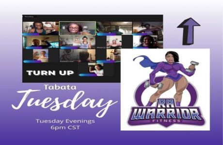 RA Warrior Fitness presents: Turn Up Tabata Tuesday, Virtual Event, United States