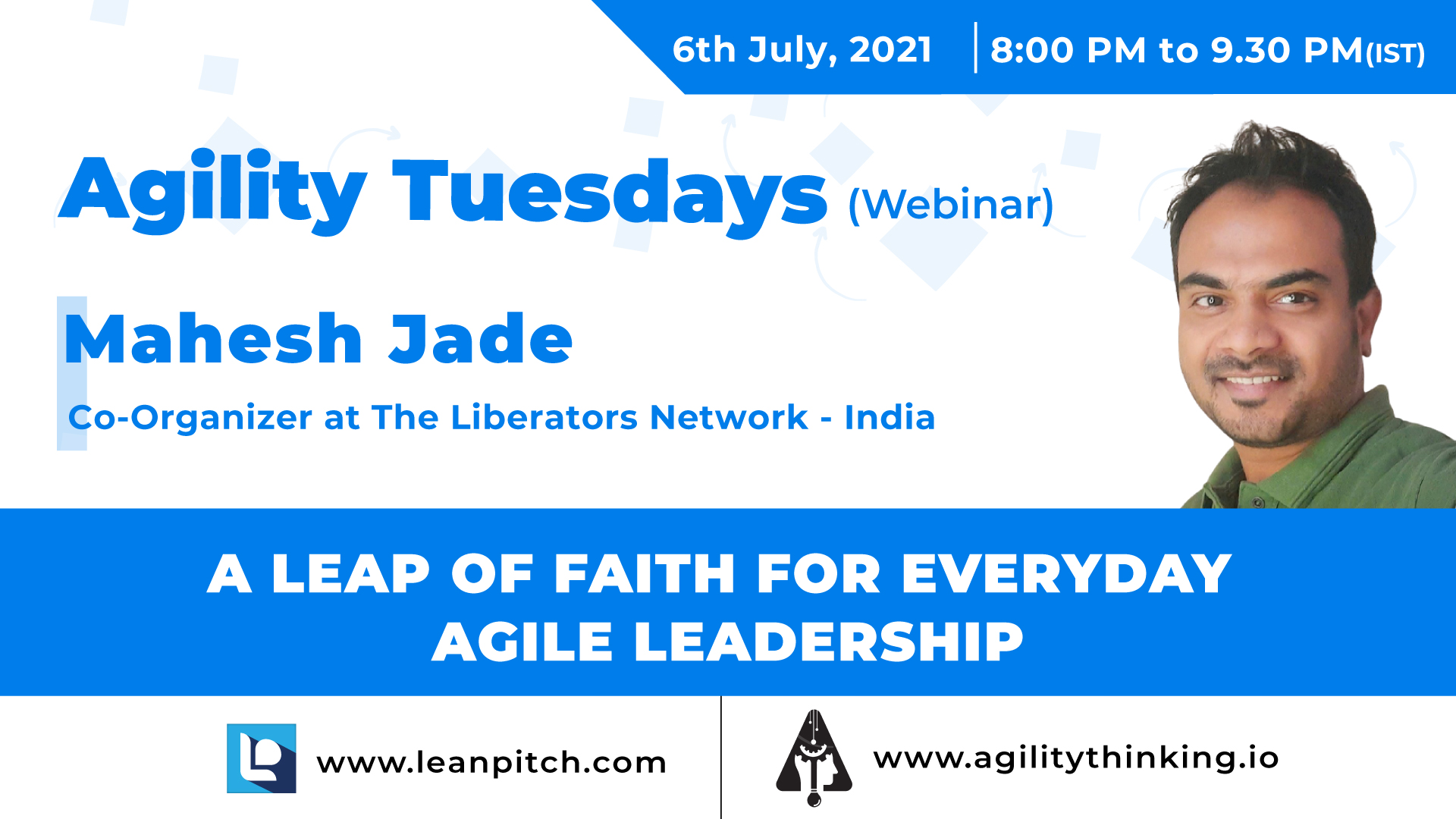 A Leap of Faith for Everyday Agile Leadership, Bangalore, Karnataka, India