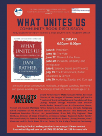 "What Unites Us": A Community Book Discussion