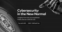 Webinar: Cybersecurity in the New Normal - July 22, 2021
