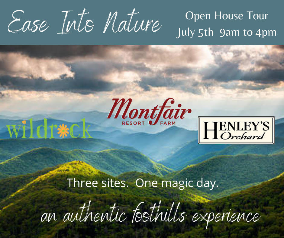 Ease Into Nature Three Site Open House Tour- July 5, 2021, Crozet, Virginia, United States