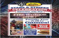 AJ’s on the Bayou to Host Free Firework Show at Stars and Stripes Celebration