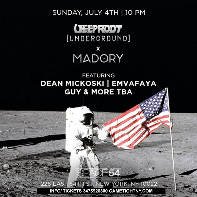 Space 54 NYC EDM Techno House party Sunday July 4th 2021, New York, United States