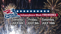 Somerset Patriots | Independence Week Fireworks Shows