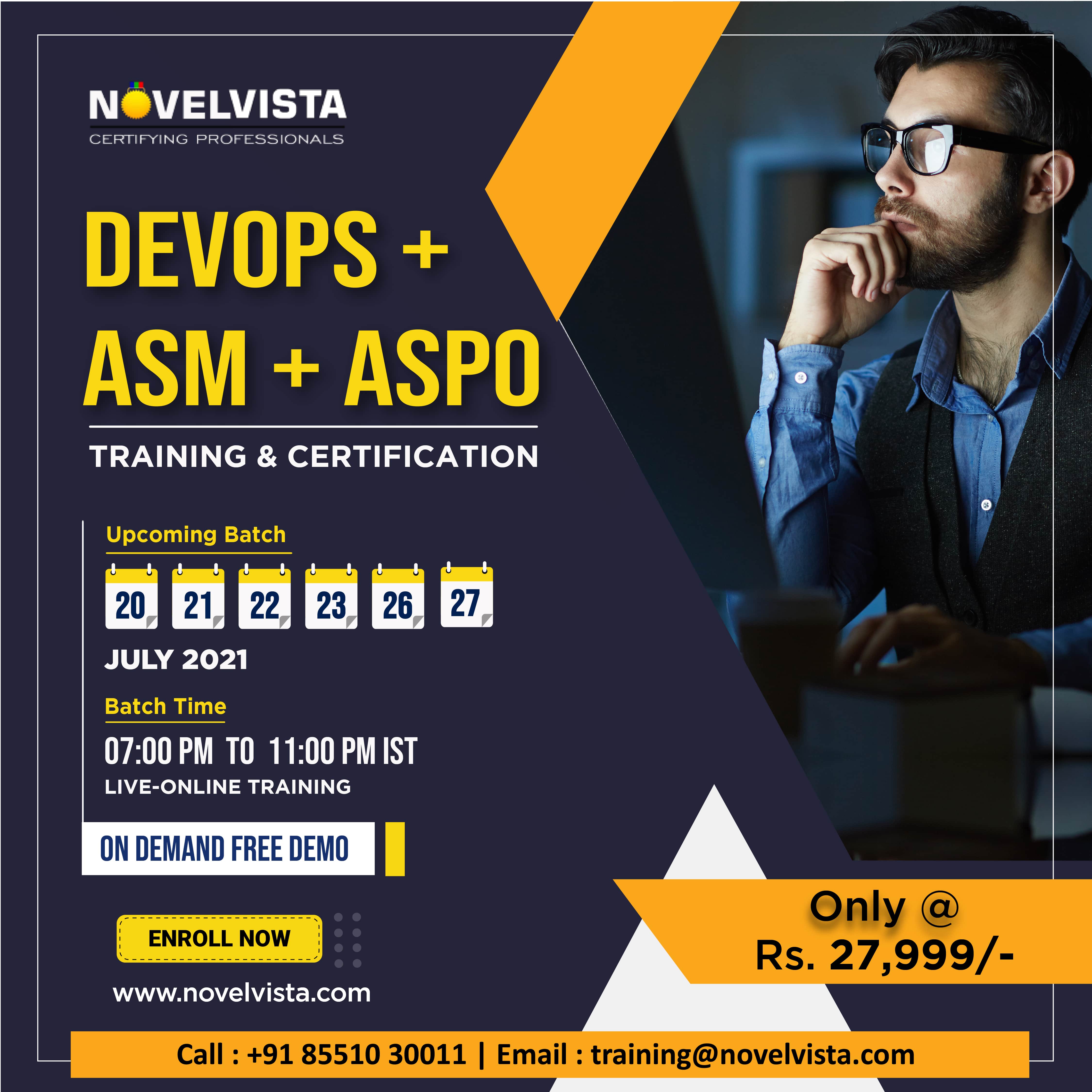 DevOps + ASM + CASPO Combo Training & Certification Program, Mumbai, Maharashtra, India