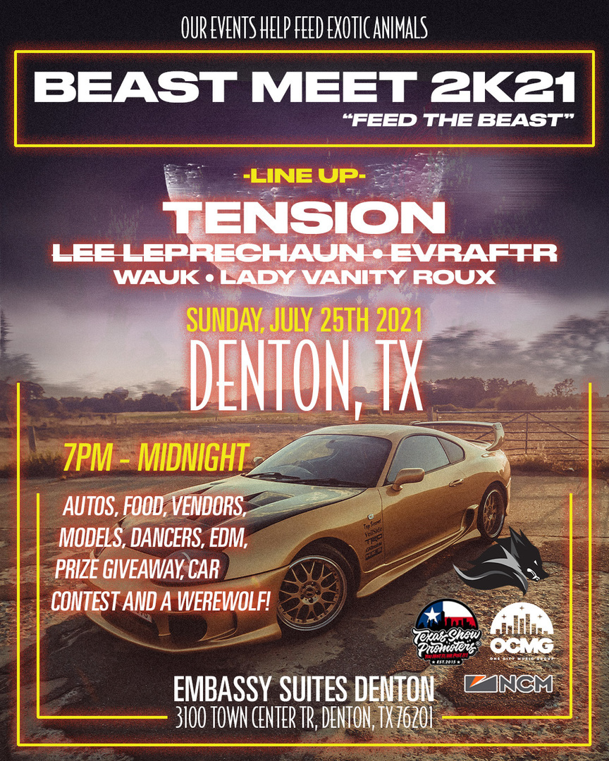 Beast Meet 2k21 Feed the Beast, Denton, Texas, United States