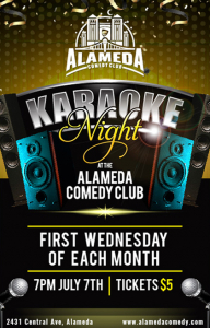 Karaoke Night at the Alameda Comedy Club
