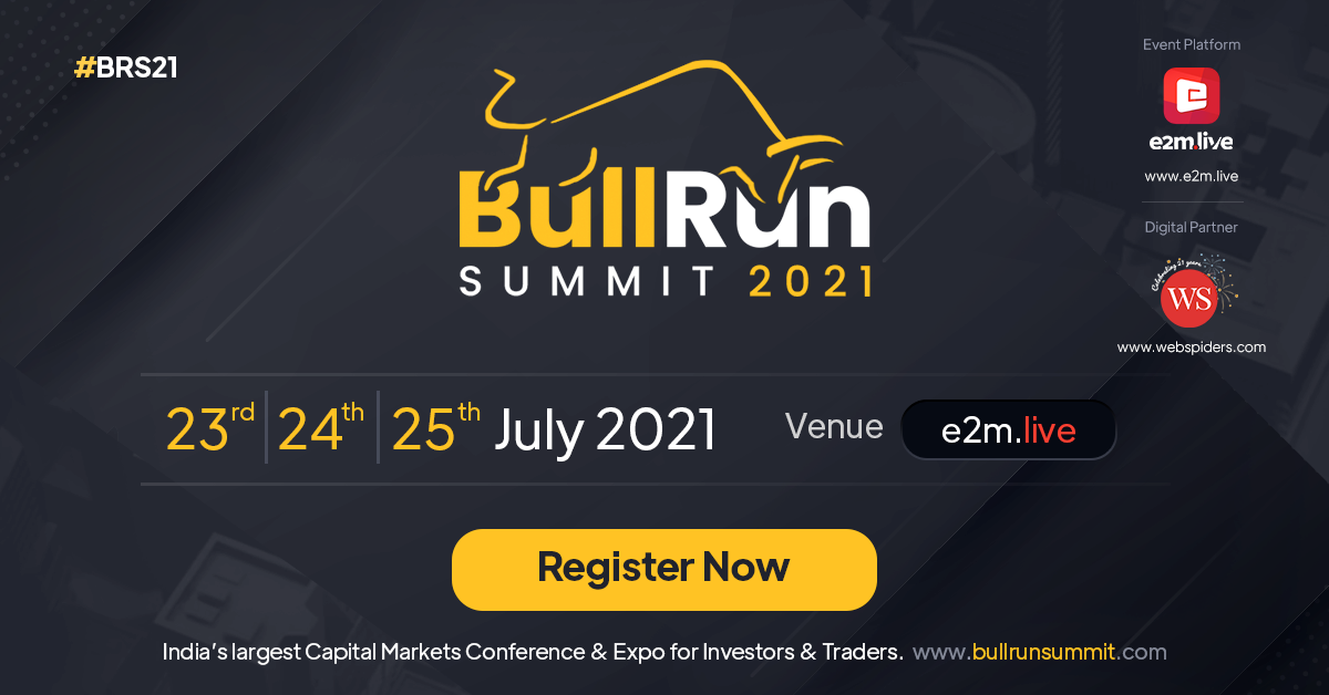Bull Run Summit 2021 | 23-25th July 2021, Kolkata, India