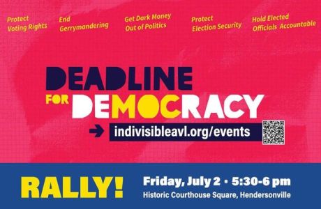 Deadline for Democracy: Pass the For The People Act, Henderson, North Carolina, United States