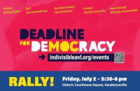 Deadline for Democracy: Pass the For The People Act